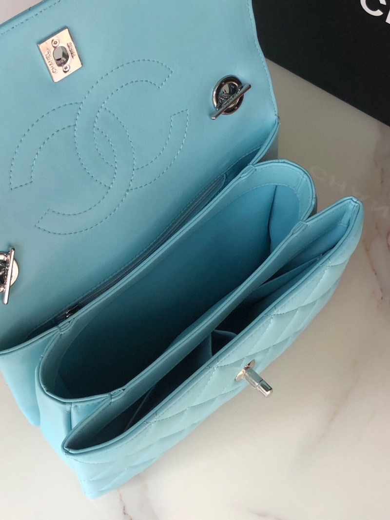 Ch**el top handle bags